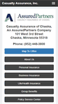 Mobile Screenshot of casualtyassuranceinc.com